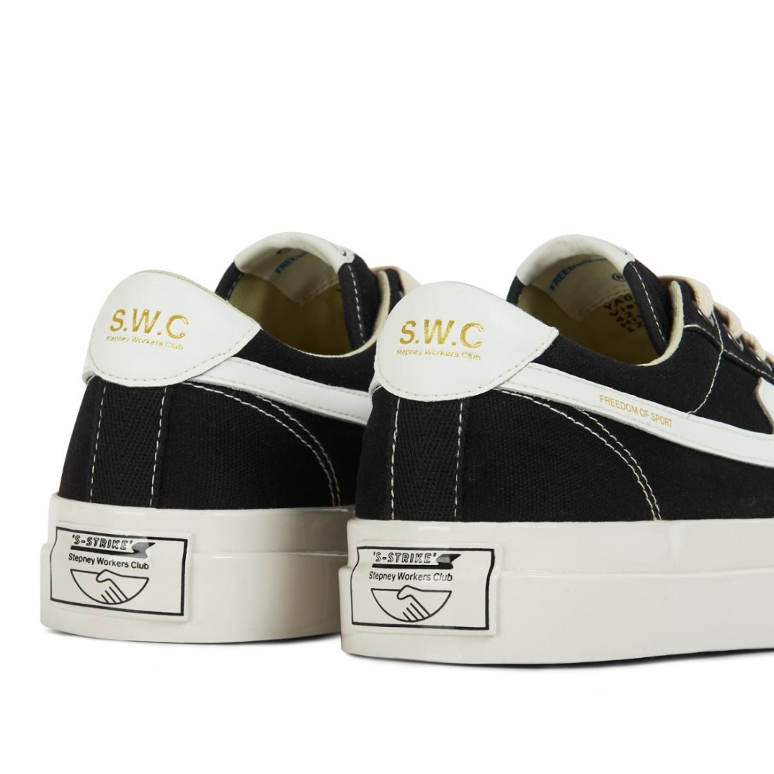 Dellow S-Strike Canvas Black Stepney Workers Club