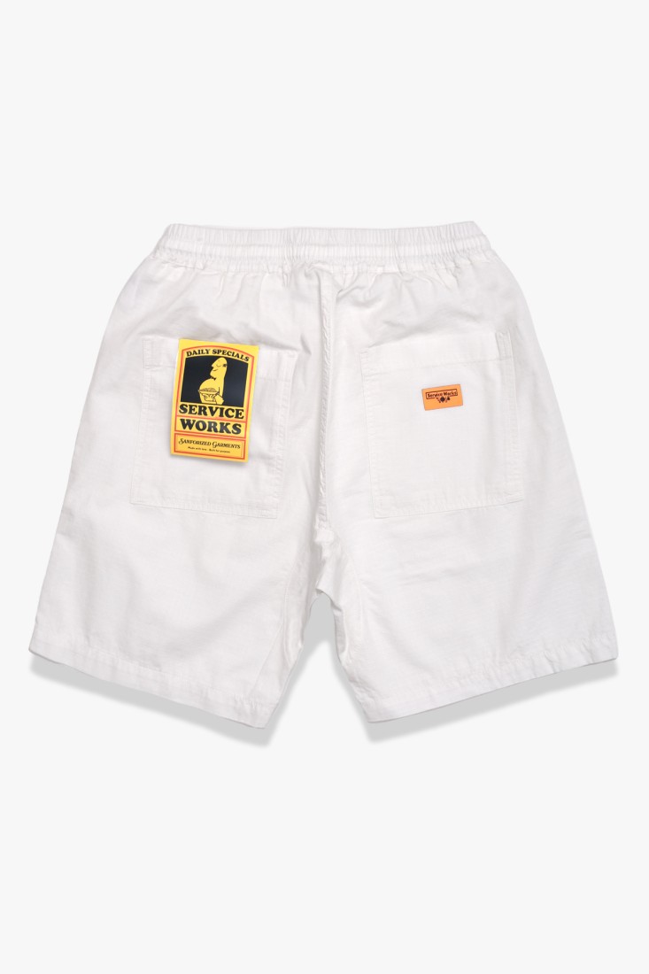 Ripstop Chef Shorts Off-White Service Works