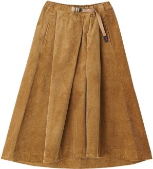 Corduroy Talecut Skirt Mocha Beige Gramicci