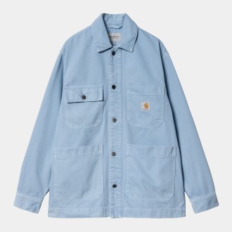 Garrison Coat Frosted Blue Stone Dyed Carhartt WIP
