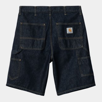 Single Knee Short Blue Rinsed Carhartt WIP