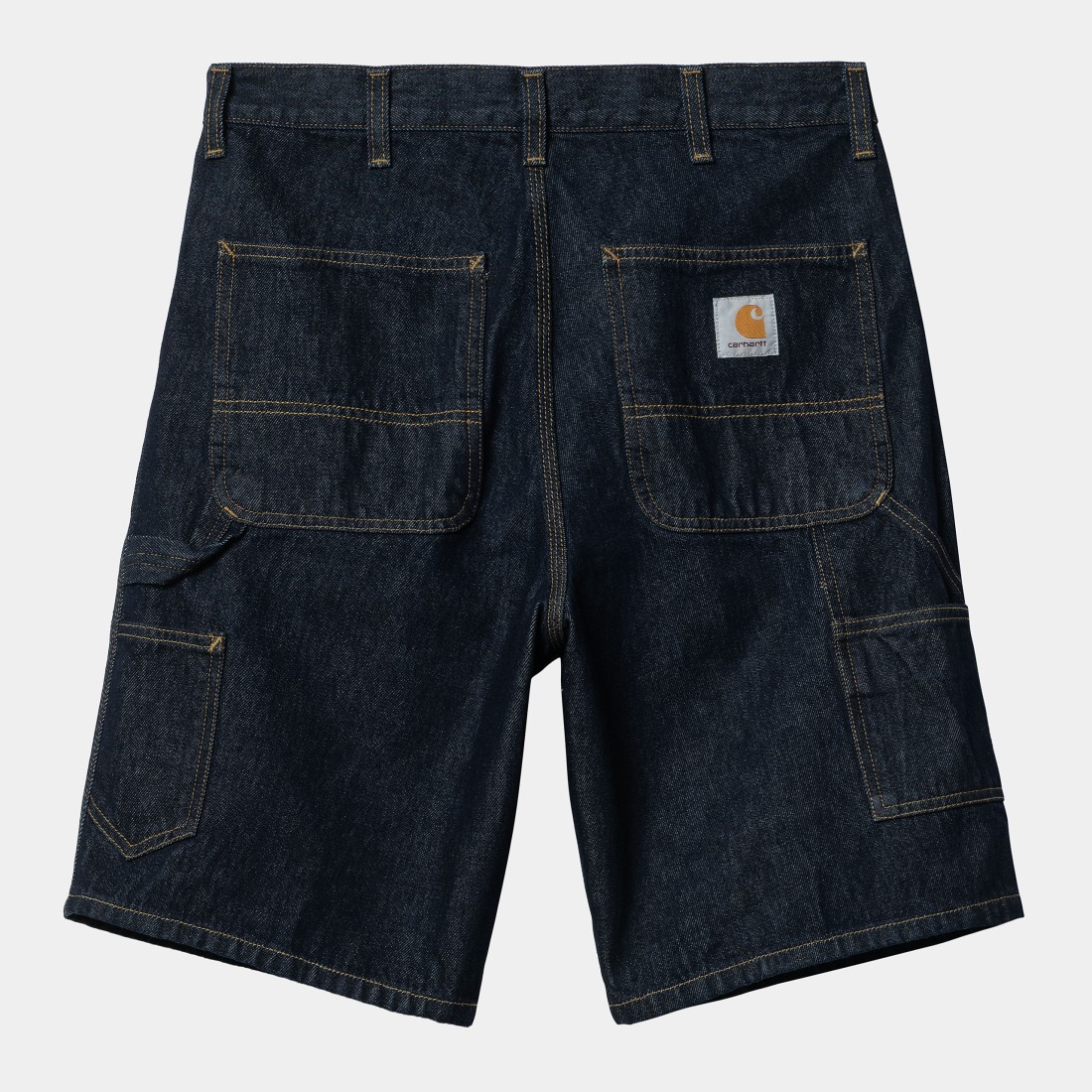 Single Knee Short Blue Rinsed Carhartt WIP