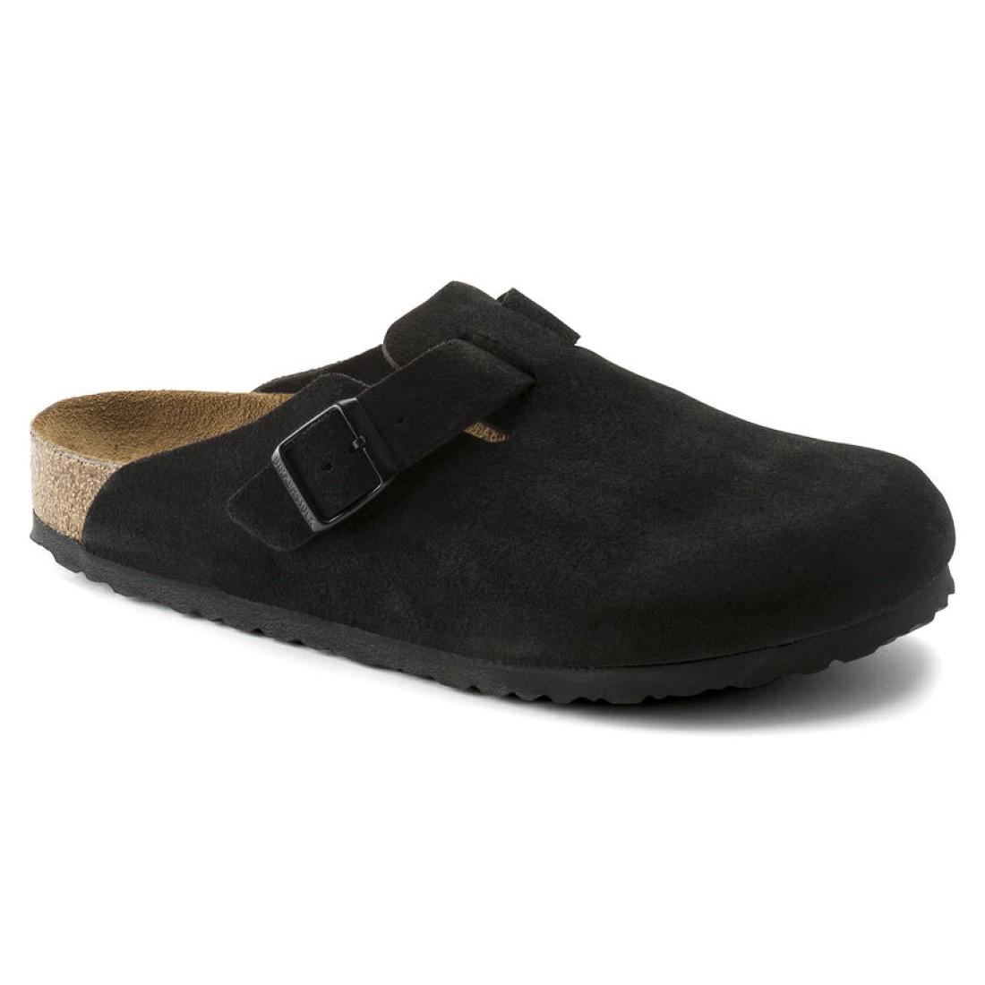 Boston Suede Black Birkenstock