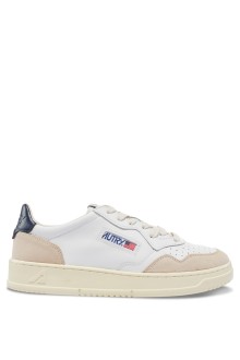 Basket Medalist Low Leather / Suede White / Blue Autry