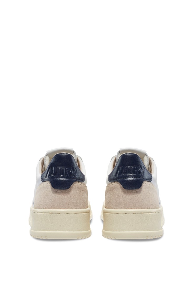 Medalist Low Leather / Suede White / Blue Autry