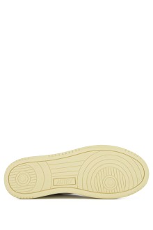 Basket Medalist Low Leather / Suede White / Silver Autry