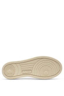 Medalist Low Leather White / Platinum Autry