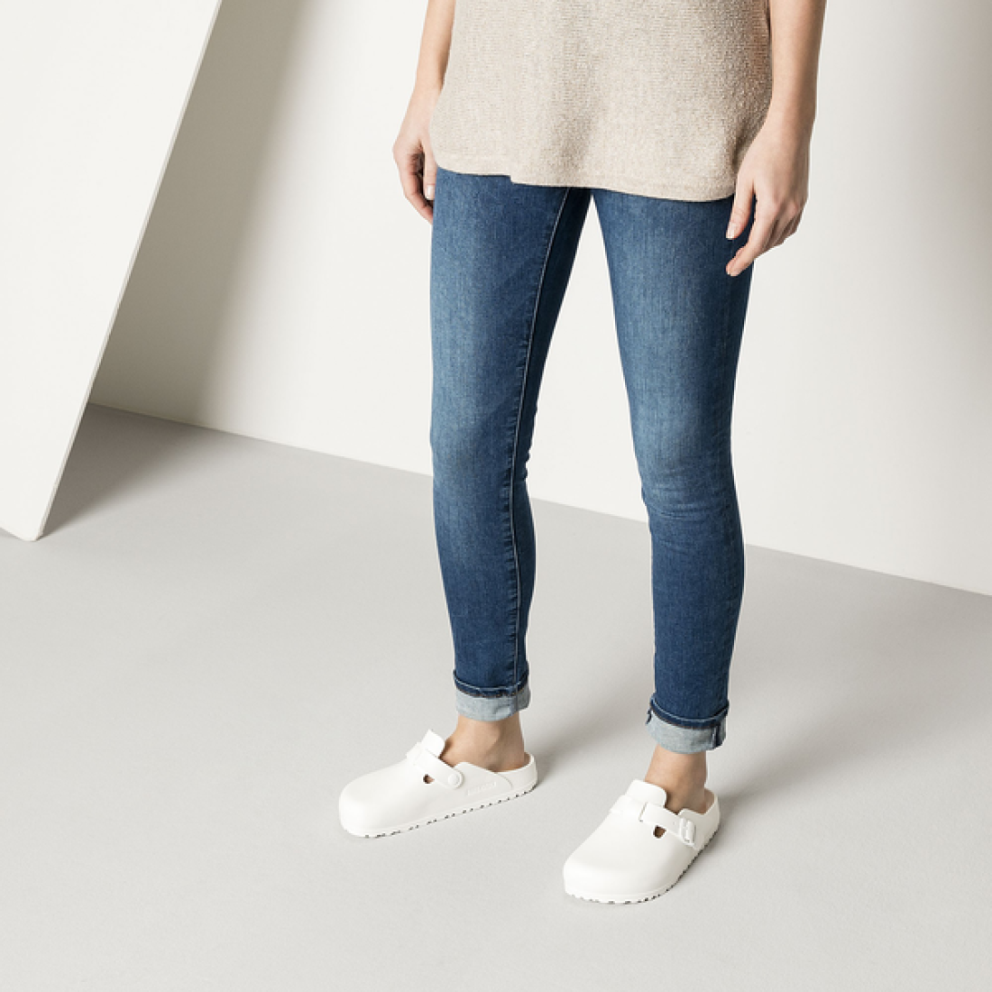 Boston EVA White Birkenstock