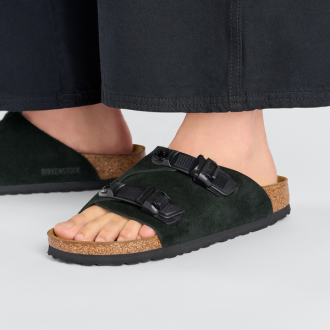 Zürich Tech Suede Leather Black Birkenstock