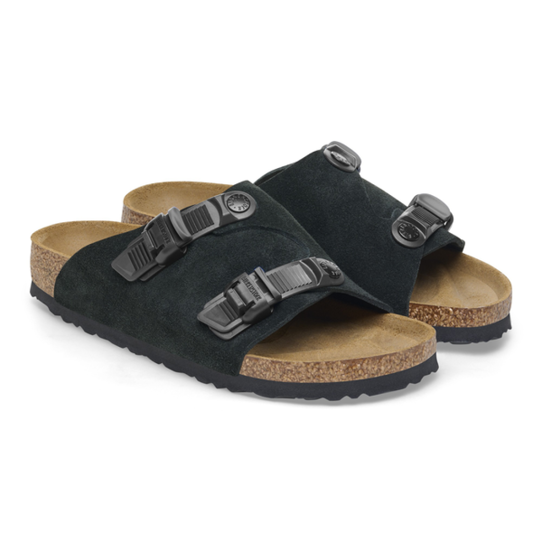 Zürich Tech Suede Leather Black Birkenstock