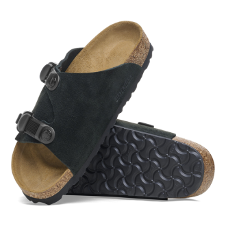 Zürich Tech Suede Leather Black Birkenstock
