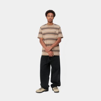Landon Pant Black Stone Washed Carhartt WIP