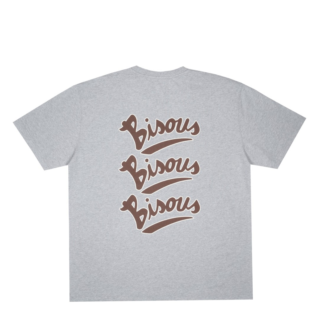 T-Shirt Unisex Gianni Sport Grey Bisous Skateboards