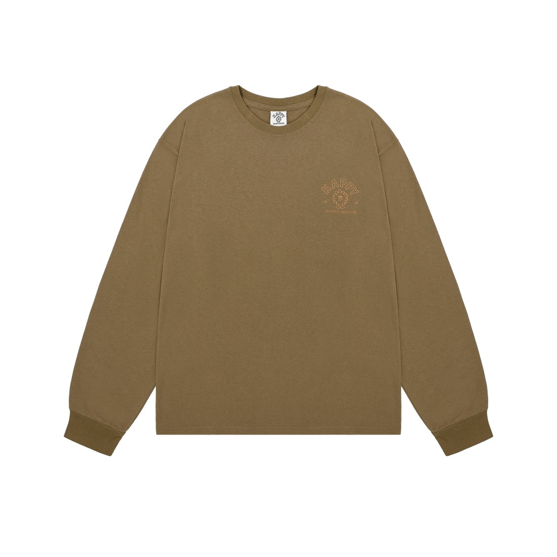 Kappy Sunshine Long Sleeve Brown UNISEX Kappy Design
