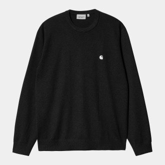 Madison Sweater Black / Wax Carhartt WIP