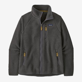 M's Retro Pile Fleece Jkt Forge Grey Patagonia