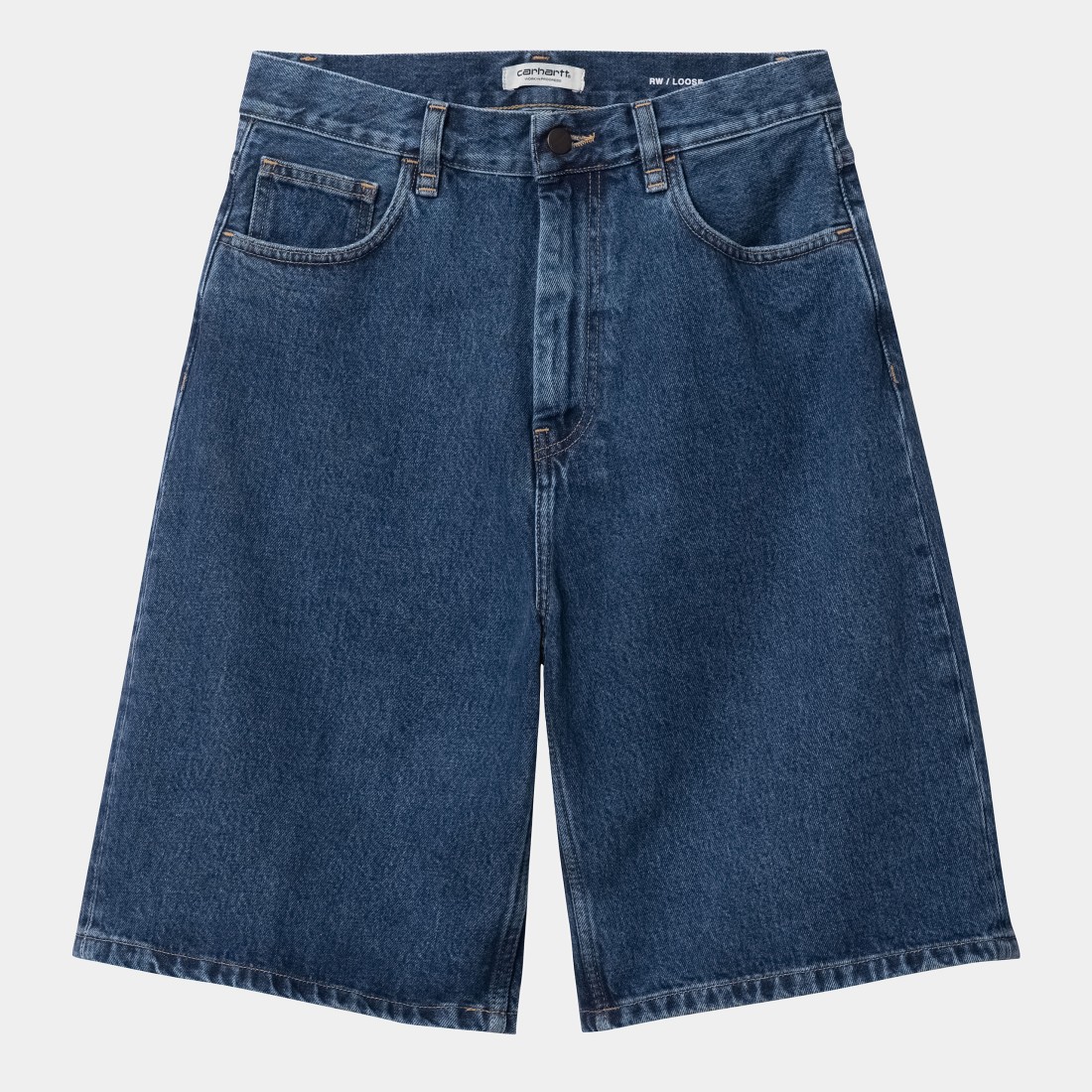 W' Brandon Short Blue Stone Washed Carhartt WIP