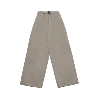 Two Tuck Wide Pants Beige UNISEX Kappy Design