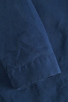 Marcus Canvas Overshirt Workwear Blue Norse Projects