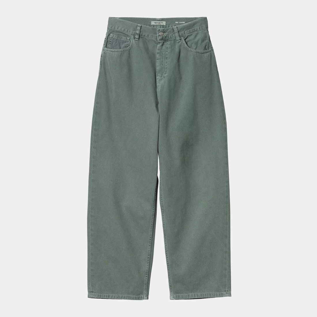W' Brandon Pant Silver Pine Stone Dyed Carhartt WIP