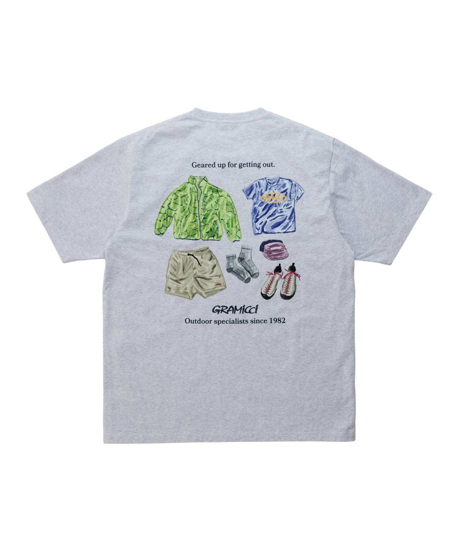Gramicci Geared Up Tee Grey Heather Gramicci