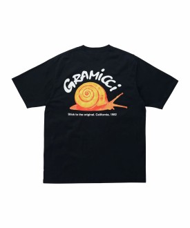 Gramicci Snail Tee Vintage Black Gramicci