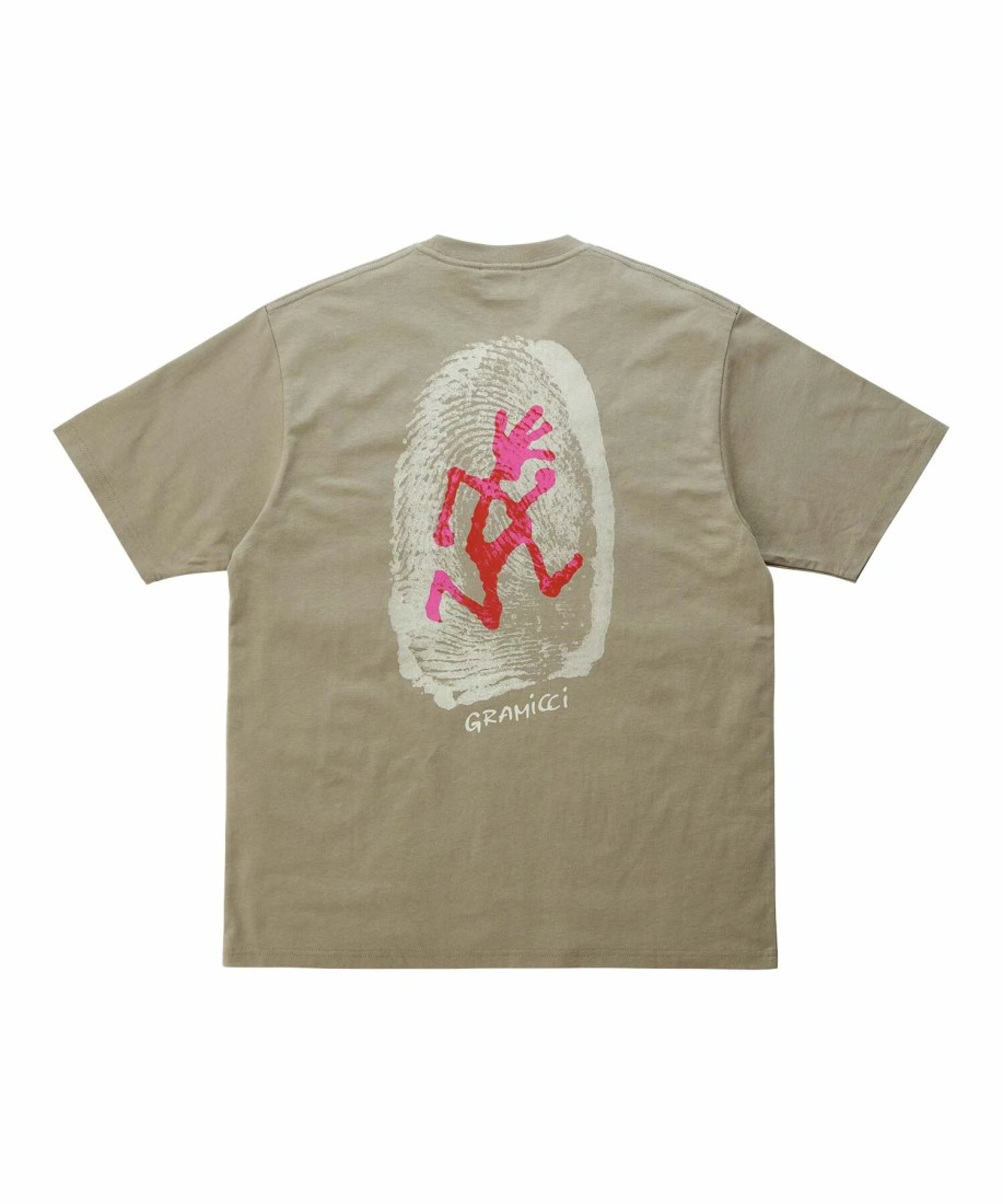 Gramicci Thumbprint Tee Khaki Gramicci
