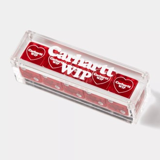 Heart Dice Set Scarlet Carhartt WIP
