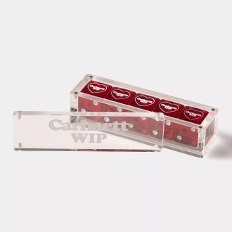 Heart Dice Set Scarlet Carhartt WIP