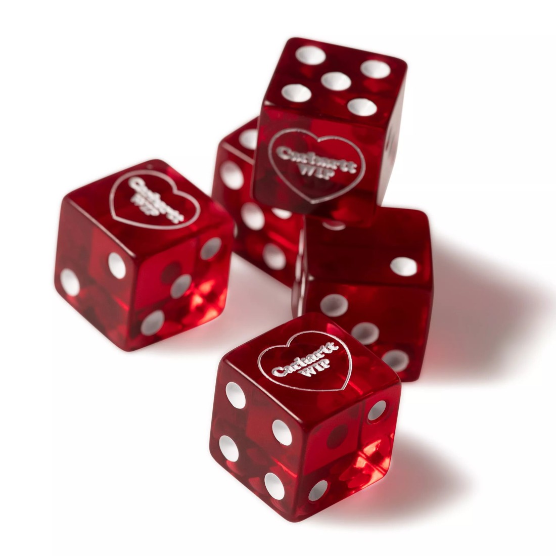 Heart Dice Set Scarlet Carhartt WIP