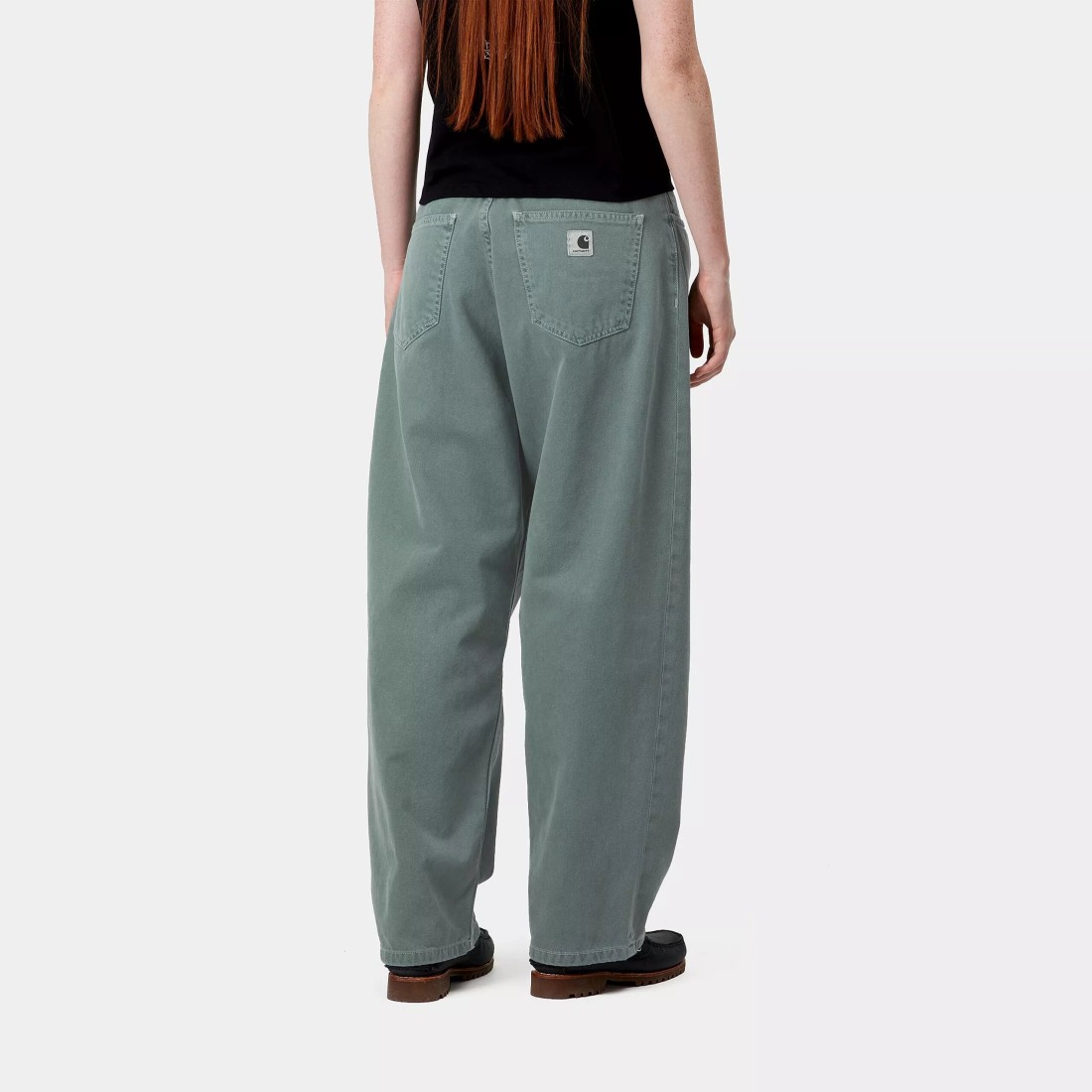 W' Brandon Pant Silver Pine Stone Dyed Carhartt WIP