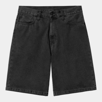 Landon Short Black Stone Washed Carhartt WIP