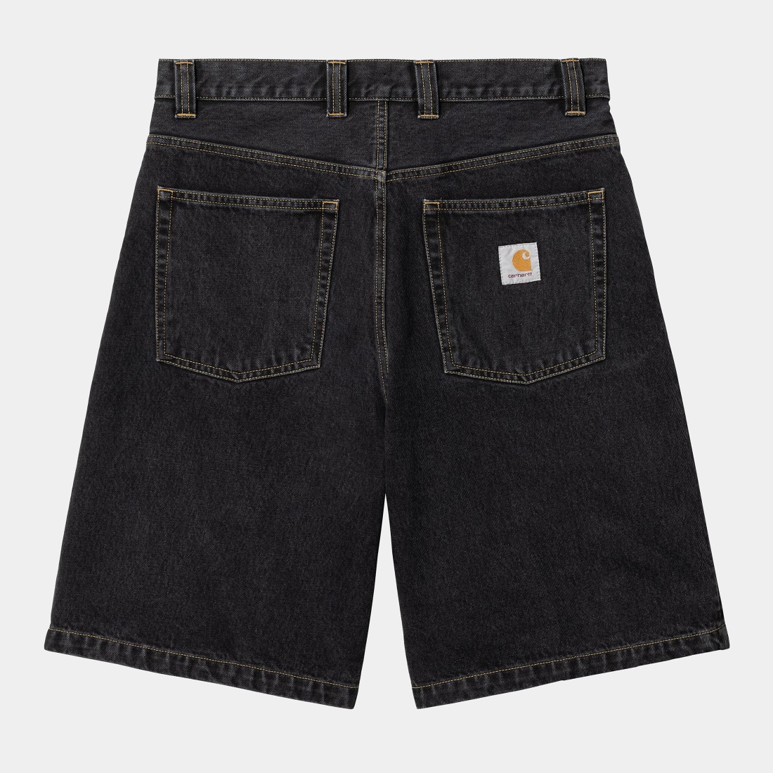 Brandon Short Black Stone Washed Carhartt WIP