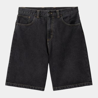 Brandon Short Black Stone Washed Carhartt WIP