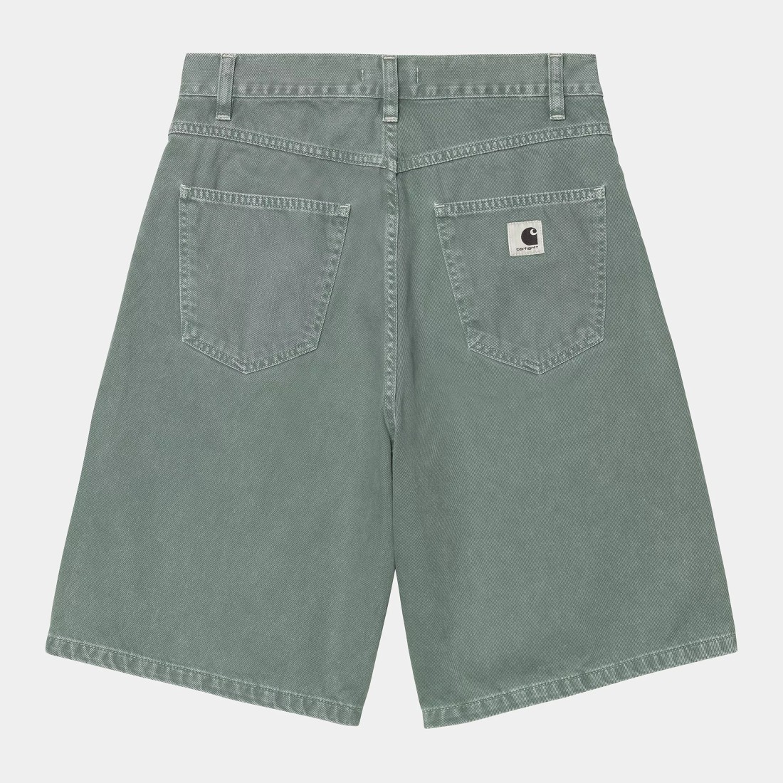 W' Brandon Short Silver Pine Stone Dyed Carhartt WIP
