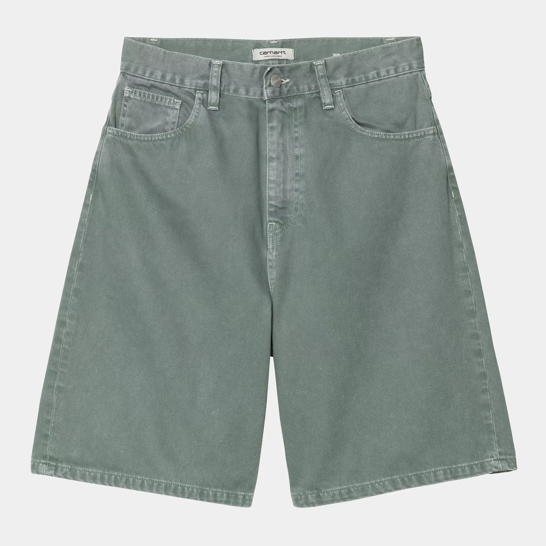 W' Brandon Short Silver Pine Stone Dyed Carhartt WIP