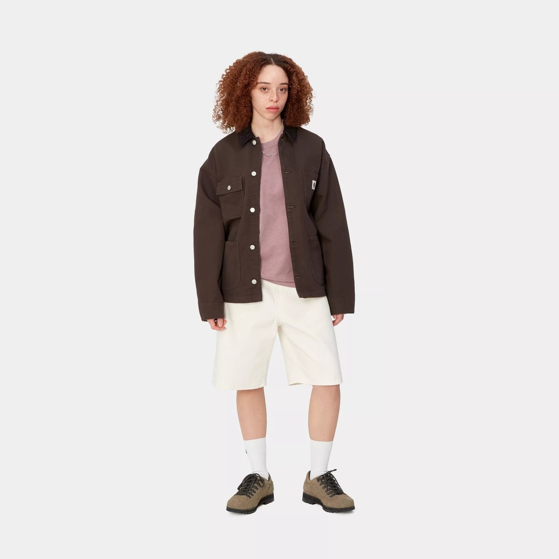 W' Brandon Short White Rinsed Carhartt WIP