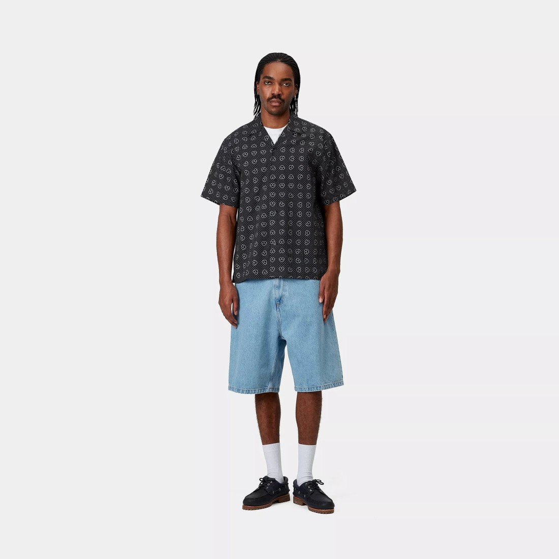 Brandon Short Blue Stone Bleached Carhartt WIP