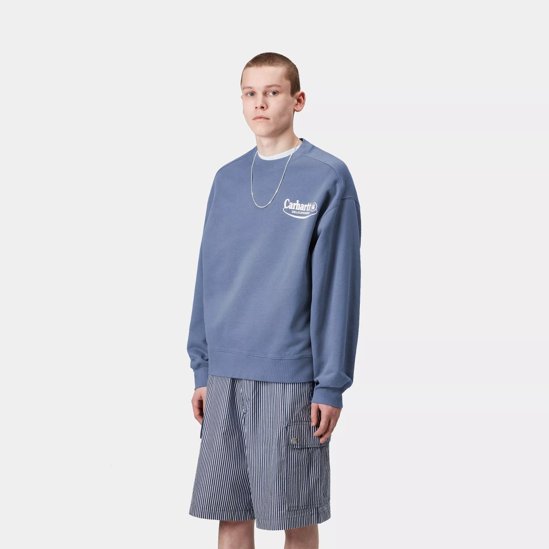 Catalogue Sweatshirt Blue Iris / Air Pink Carhartt WIP