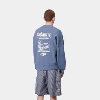 Catalogue Sweatshirt Blue Iris / Air Pink Carhartt WIP