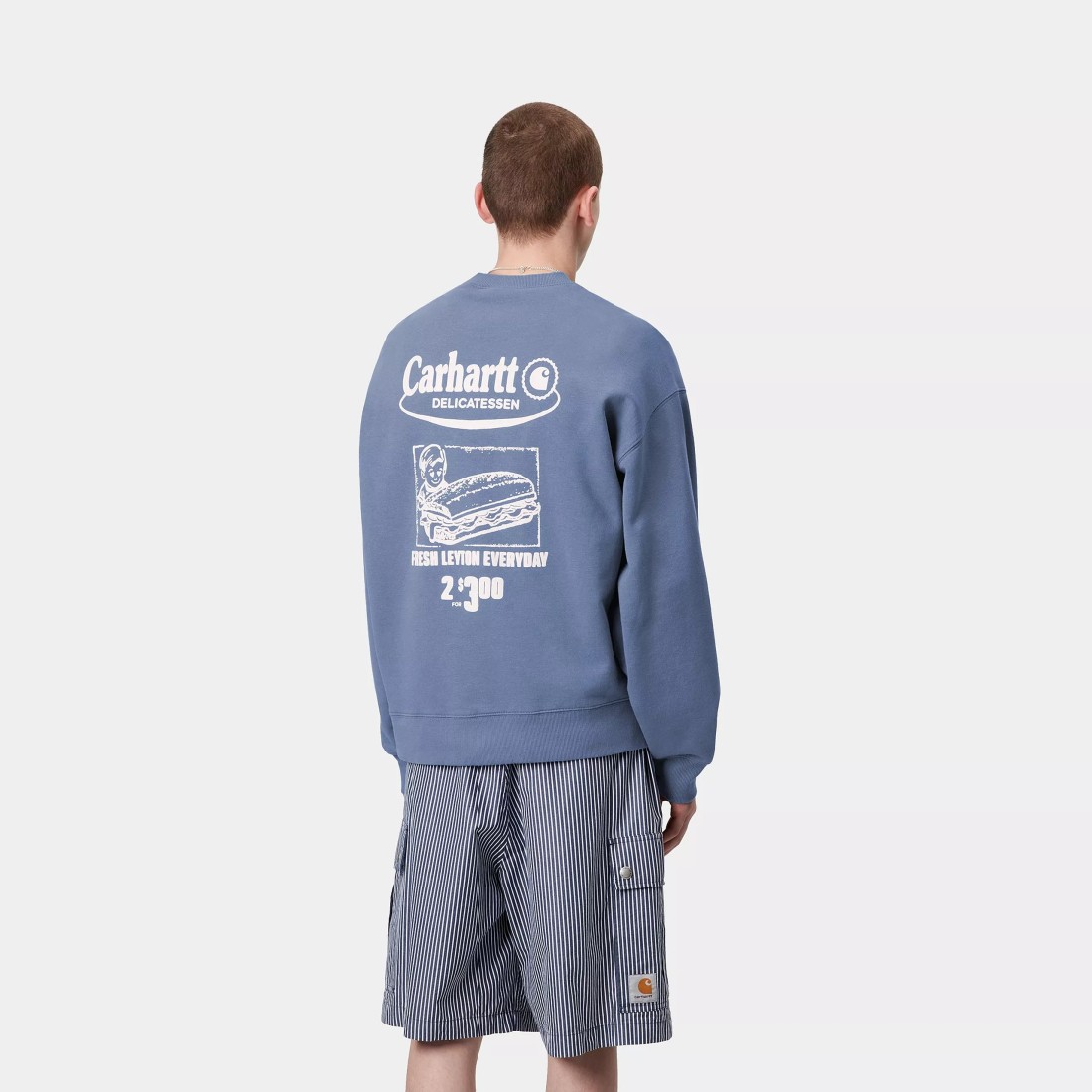Catalogue Sweatshirt Blue Iris / Air Pink Carhartt WIP