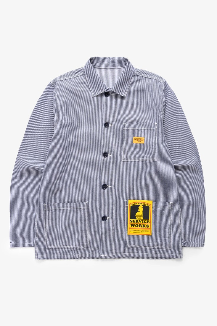 Classic Chore Shirt Hickory Service Works