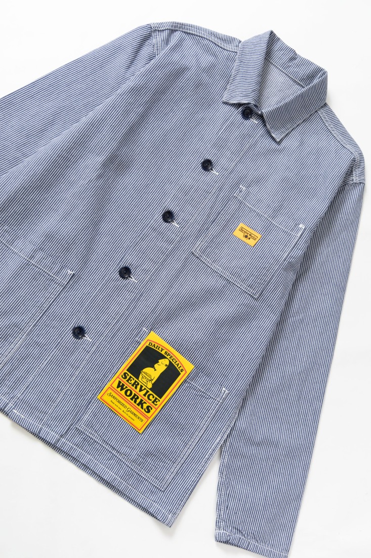 Classic Chore Shirt Hickory Service Works