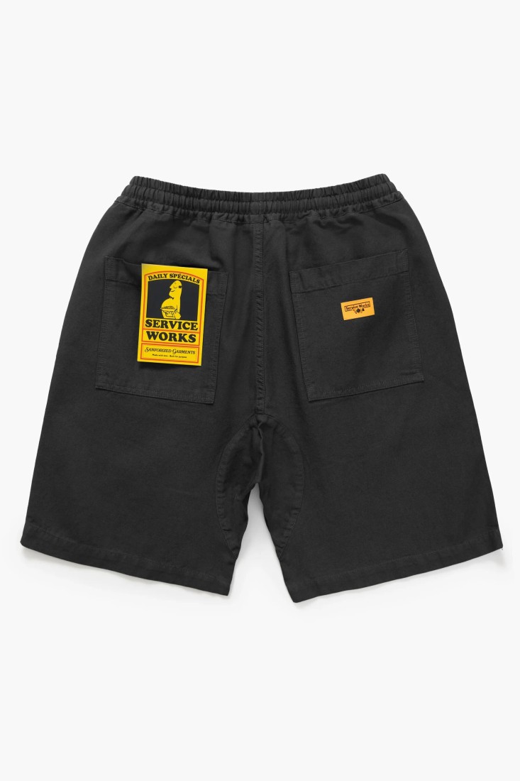 Canvas Chef Shorts Black Service Works