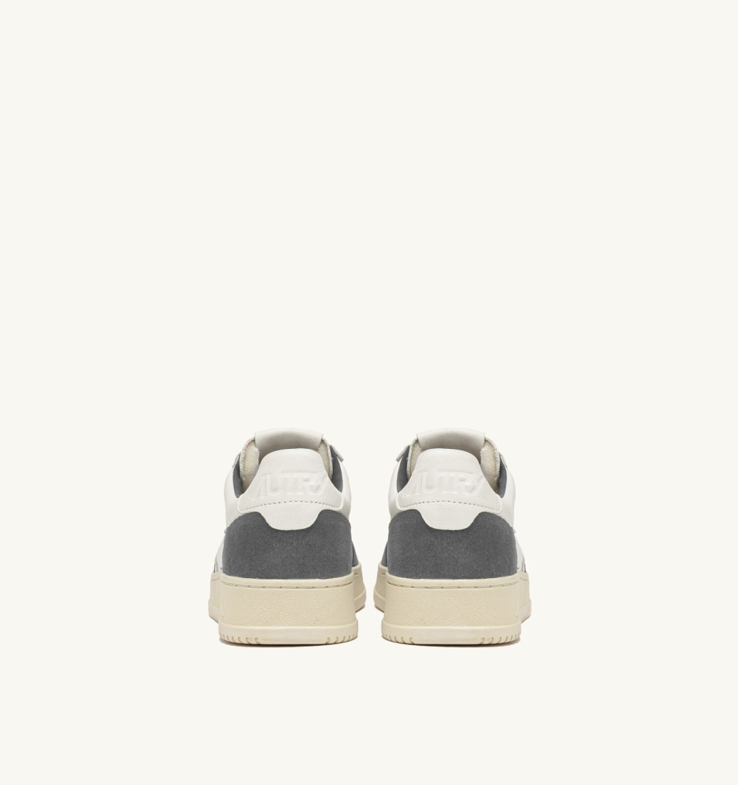 Basket Medalist Low Leather Goat / Suede White / Morel Autry