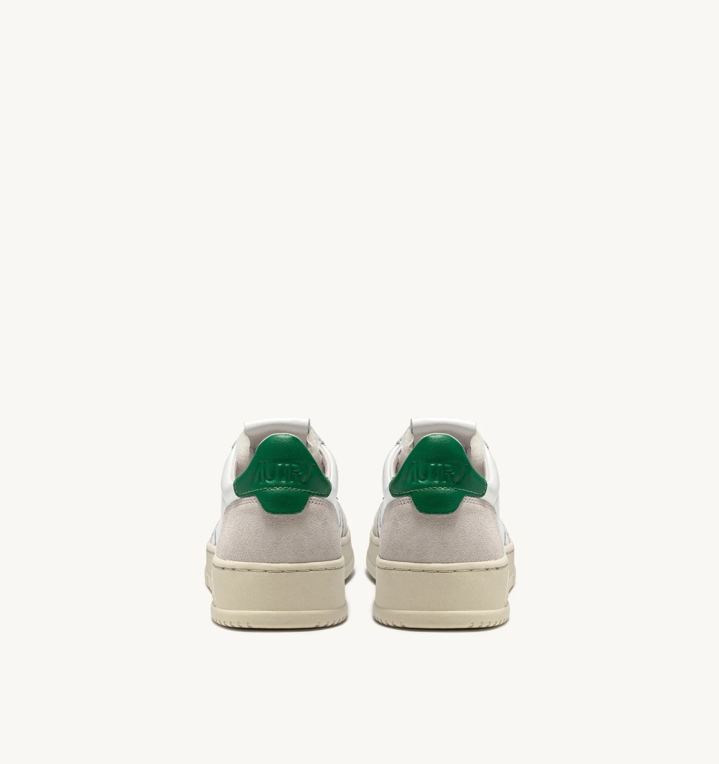 Medalist Low Leather / Suede  White / Amaz Autry