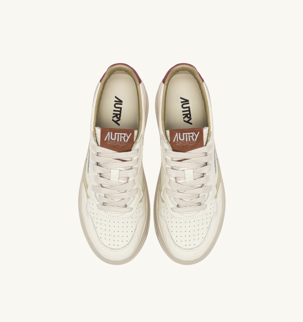 Medalist Low Leather Elephant / Suede Brg / Brn Autry