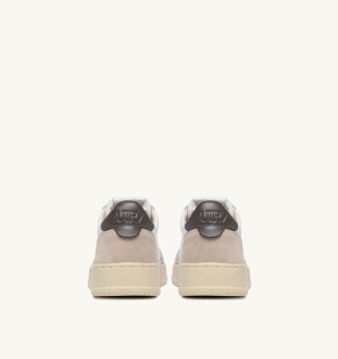 Basket Medalist Low Leather / Suede  White / Morel Autry