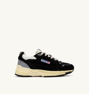 Basket Hyperway Suede / Mesh Black / Silver Autry