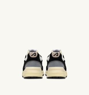 Basket Hyperway Suede / Mesh Black / Silver Autry